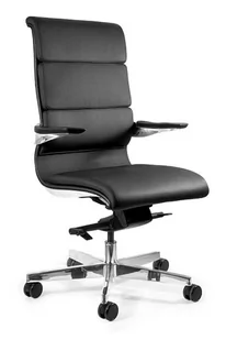 Fotel biurowy, krzesło biurowe Fotel Saville HL skóra naturalna - Fotele i krzesła biurowe - miniaturka - grafika 1