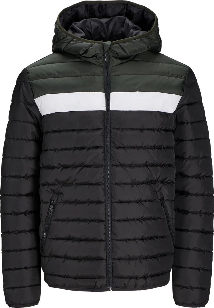 Kurtka męska Jack & Jones Jack&Jones męska puchowa kurtka JWHWING HOOD PUFFER 12175755 XL