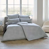 Pościel - Pościel Mako Interlock Jersey Pippa 6898/810 : Kolor - 810/grau, Wymiary - 140/200+70/80 - miniaturka - grafika 1