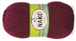 Włóczka Nako Rekor kol. 1001 ciemny róż - Pasmanteria - miniaturka - grafika 1