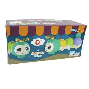 Gra w gąsienicę - ze światłem, muzyką i magnesem - Chodziki - miniaturka - grafika 1