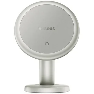Baseus C01 samochodowy uchwyt magnetyczny na telefon na deskę rozdzielczą biały (SUCC000002) - Uchwyty samochodowe do telefonów - miniaturka - grafika 1