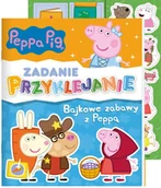 Książki edukacyjne - Świnka Peppa. Zadanie przyklejanie. Bajkowe zabawy - miniaturka - grafika 1