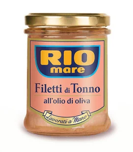 Filety z tuńczyka w oliwie Filetti di Tonno 180g - Rio Mare - Konserwy i dania rybne - miniaturka - grafika 1