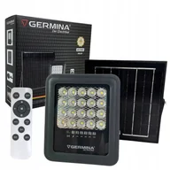 Lampy pozostałe - Naświetlacz LED z panelem solarnym 50W b.zimna 5000K 600lm DORADO sterowany pilotem panel jako osobny element na przewodzie IP65 GERMINA - miniaturka - grafika 1