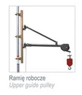 Ramię robocze+maszt do wciągarki budowlanej 08179941 - Wciągarki - miniaturka - grafika 1