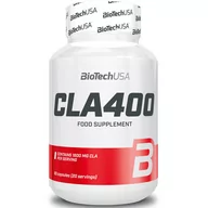 Witaminy i minerały dla sportowców - BioTech CLA 400 80 capsules - miniaturka - grafika 1