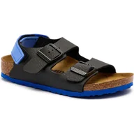 Buty dla dziewczynek - Birkenstock Sandały Milano z dodatkiem skóry - miniaturka - grafika 1