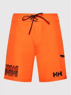 Stroje kąpielowe - Helly Hansen Szorty kąpielowe HP 34058 Pomarańczowy Regular Fit - grafika 1