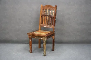 Krzesło Fable #05 Lakierowane Lite Drewno Z Odzysku Komplet 2 Szt. B 4103 - Krzesła - miniaturka - grafika 1