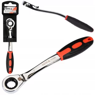 Yato KLUCZ OCZKOWY ODGIĘTY Z GRZECHOTKĄ 13MM YT-02375 - Klucze i nasadki - miniaturka - grafika 1