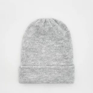 Reserved - Czapka z domieszką wełny - Jasny szary - Czapki dla dzieci - miniaturka - grafika 1