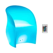 Pozostałe akcesoria barmańskie - Fotel klubowy kolorowe oświetlenie LED 80 x 60 cm - Pojemniki barmańskie Royal Catering - miniaturka - grafika 1