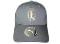 Czapki męskie - AC Milan Czapka z daszkiem, klasyczna letnia czapka z oficjalnym logo, czapka męska lub damska, uniseks, regulowana - miniaturka - grafika 1