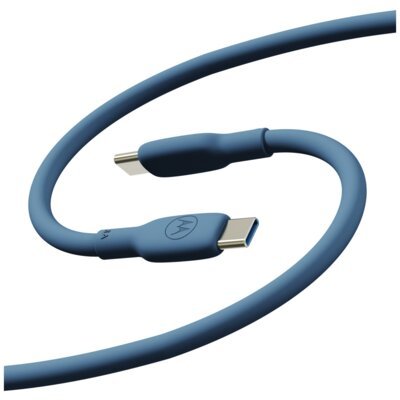 Kabel USB-C - USB-C MOTOROLA 100W 2 m Niebieski
