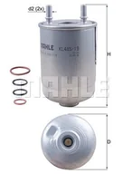 Filtry paliwa - Filtr paliwa Mahle KL 485/19D - miniaturka - grafika 1