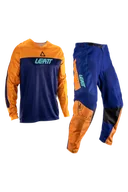 Odzież motocyklowa - Komplet cross Leatt 3.5 V26 PomarańczowyL - miniaturka - grafika 1