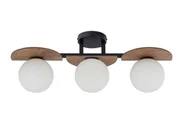 Lampy sufitowe - Sigma Mirror lampa sufitowa 3-punktowa czarna 33302 33302 - miniaturka - grafika 1