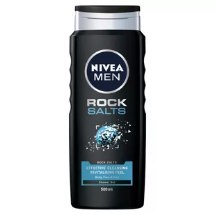 Nivea SHOWER Żel p p 500ml Rock Salts Nive - Pozostałe kosmetyki - miniaturka - grafika 1