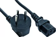 Kable komputerowe i do monitorów - InLine Kabel zasilający Typ H Izrael IEC connector 1.8m 16652H - miniaturka - grafika 1