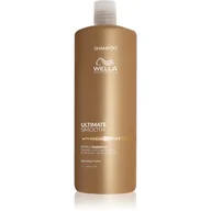 Szampony do włosów - Wella Ultimate Smooth, odżywczy szampon do włosów suchych i puszących, 1000ml - miniaturka - grafika 1