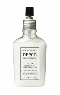 Depot No. 408, nawilżający balsam po goleniu, Black Fresh Pepper, 100ml - Balsamy po goleniu - miniaturka - grafika 1