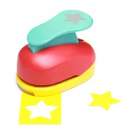 Scrapbooking - Dziurkacz ozdobny do papieru 3,8 cm 38 mm Gwiazdka - miniaturka - grafika 1