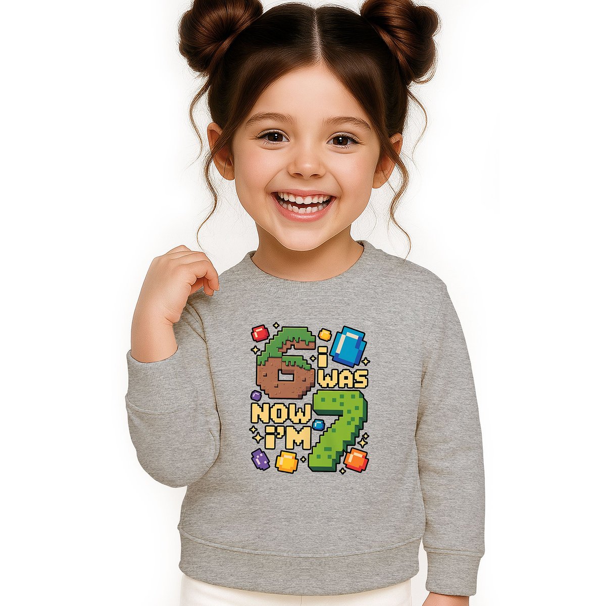 BLUZA DZIECIĘCA 67 SIX SEVEN VIRAL DLA CHŁOPCA DZIEWCZYNKI 134-140