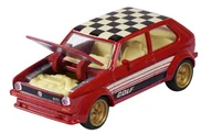 Samochody i pojazdy dla dzieci - MAJORETTE VOLKSWAGEN DELUXE VOLKSWAGEN GOLF MK1 CZERWONY 1:64 212055005 - miniaturka - grafika 1