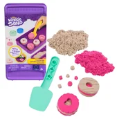 Masy plastyczne - Kinetic Sand Piasek Kinetyczny Zestaw Kreatywny Ciasteczka Cookie Box 3+ - miniaturka - grafika 1