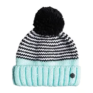 Czapki damskie - Czapka damska Roxy Frozenfall błękitna ERGHA03218 OS - miniaturka - grafika 1