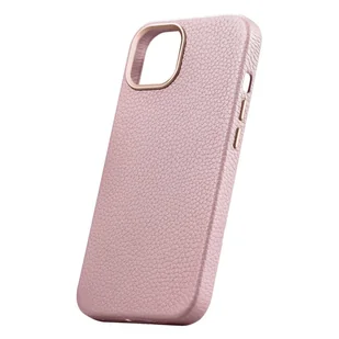 iCarer Litchi Premium Leather Case skórzane etui iPhone 14 magnetyczne z MagSafe różowy (WMI14220709-PK) - Etui i futerały do telefonów - miniaturka - grafika 8