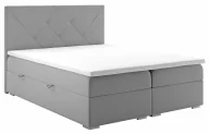 Łóżka - Podwójne łóżko boxspring 160x200 D9-M60 - miniaturka - grafika 1