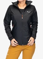 Kurtki damskie - Kurtka hybrydowa damska Salewa Pedroc 2 TWR Hyb Jacket - black out - miniaturka - grafika 1
