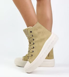 Wysokie trampki damskie Big Star Shoes MM274026 - Trampki damskie - miniaturka - grafika 3