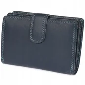 Portfele - Bellugio portfel skóra naturalna licowa brązowy - kobieta - miniaturka - grafika 1