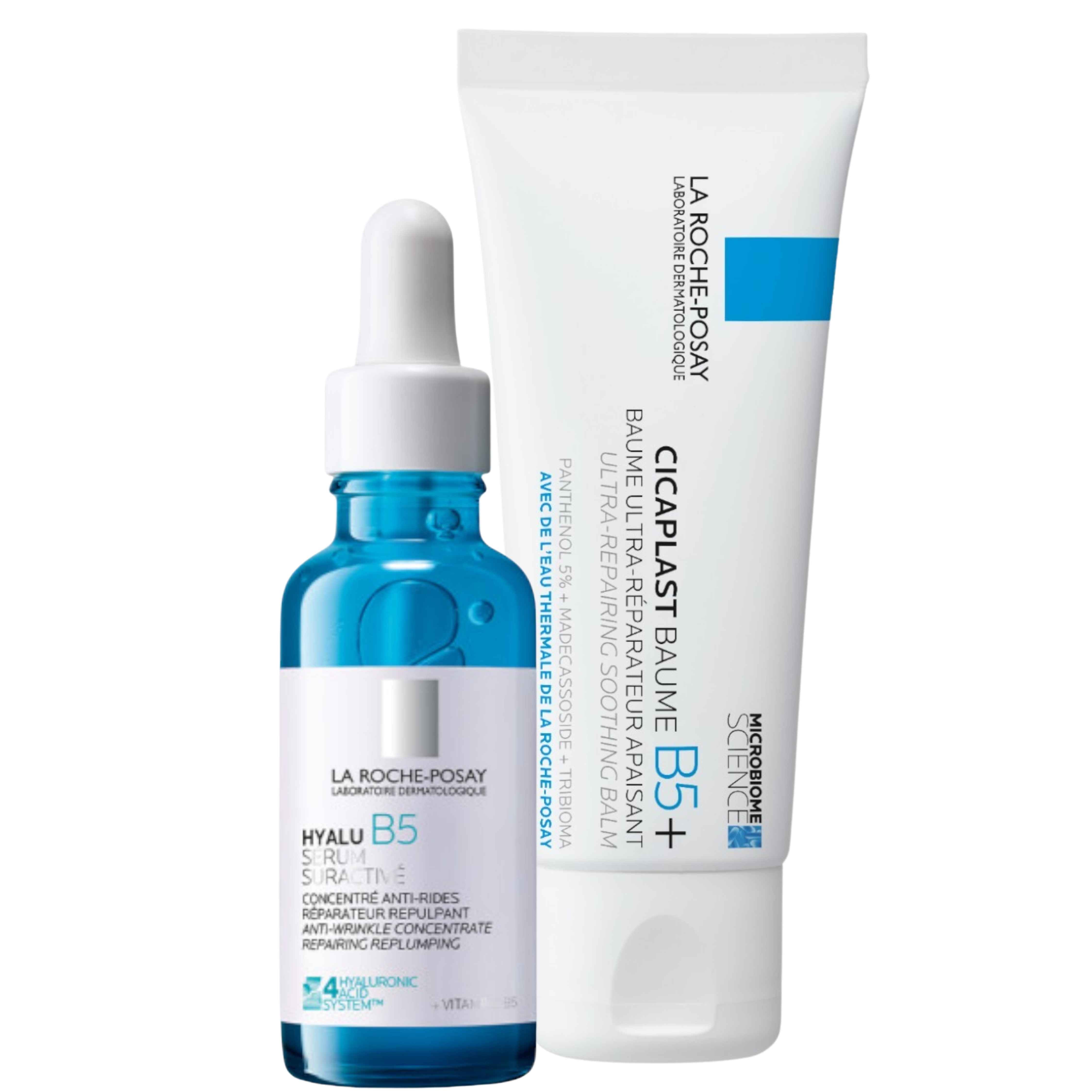 La Roche Posay Zestaw: Cicaplast Balsam B5+ 40ml + Hyalu B5 Serum 30ml