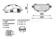 Akcesoria do klimatyzacji i ogrzewania - Regulator, wentylator nawiewu do wnętrza pojazdu Mahle ABR 155 000P - miniaturka - grafika 1