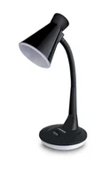 Lampy stojące - ELD115K Esperanza lampka biurkowa e27 diadem czarna - miniaturka - grafika 1