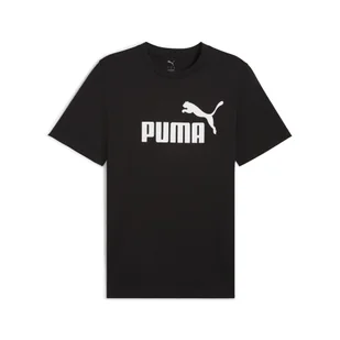 Męska koszulka Essentials z logo No. 1 PUMA Black - Koszulki sportowe męskie - miniaturka - grafika 1