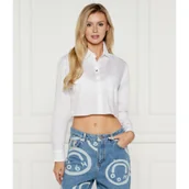Koszule damskie - HUGO Koszula Ecarla | Cropped Fit - miniaturka - grafika 1