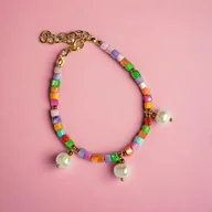 Bransoletki - Bransoletka : summer collection : muszla i perły - miniaturka - grafika 1