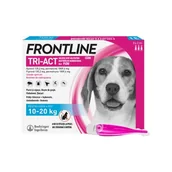 Artykuły przeciw pasożytom - Merial Frontline Tri-Act M dla psów o wadze 10-20 kg 3 pipety (3x2ml) - miniaturka - grafika 1