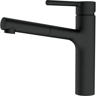 Franke Bateria CENTRO PULL-OUT czarny mat 115.0621.592 - Baterie kuchenne - miniaturka - grafika 1