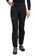 Spodnie damskie - Salewa Spodnie trekkingowe damskie Agner Orval 3 DST W czarne 38_M - miniaturka - grafika 1