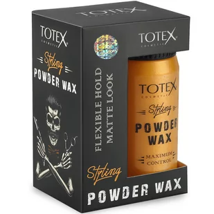 Totex Powder Styling Wax, Stylizujący, Matowy Wosk Do Włosów W Proszku, 20g - Kosmetyki do stylizacji włosów - miniaturka - grafika 1