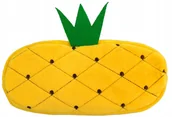 Kosmetyczki, organizery i kuferki - Piórnik Saszetka Kosmetyczka Pluszowy Ananas - miniaturka - grafika 1