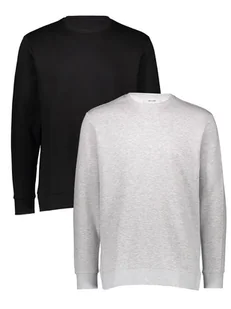 ONLY & SONS Bluzy (2 szt.) w kolorze czarnym i szarym - Bluzy męskie - miniaturka - grafika 1