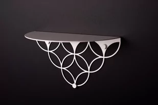 POLYHEDRA Półka Holo / PS Gold F.202084 - Półki do salonu - miniaturka - grafika 1