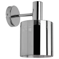 Lampy ścienne - Rabalux Loftowa LAMPA ścienna DONATI 5248 szklany kinkiet do salonu chrom 5248 - miniaturka - grafika 1